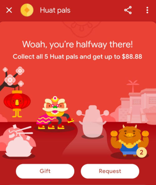 Google Pay's 2023 Huat Pals return with new rewards and minigames